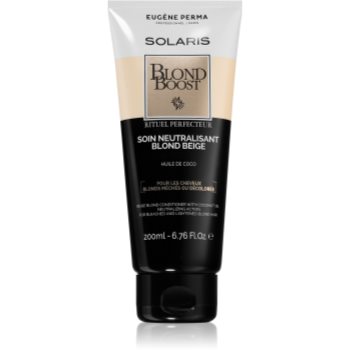 EUGÈNE PERMA Solaris Blond Care balsam hidratant de neutralizare tonuri de galben - imagine 2